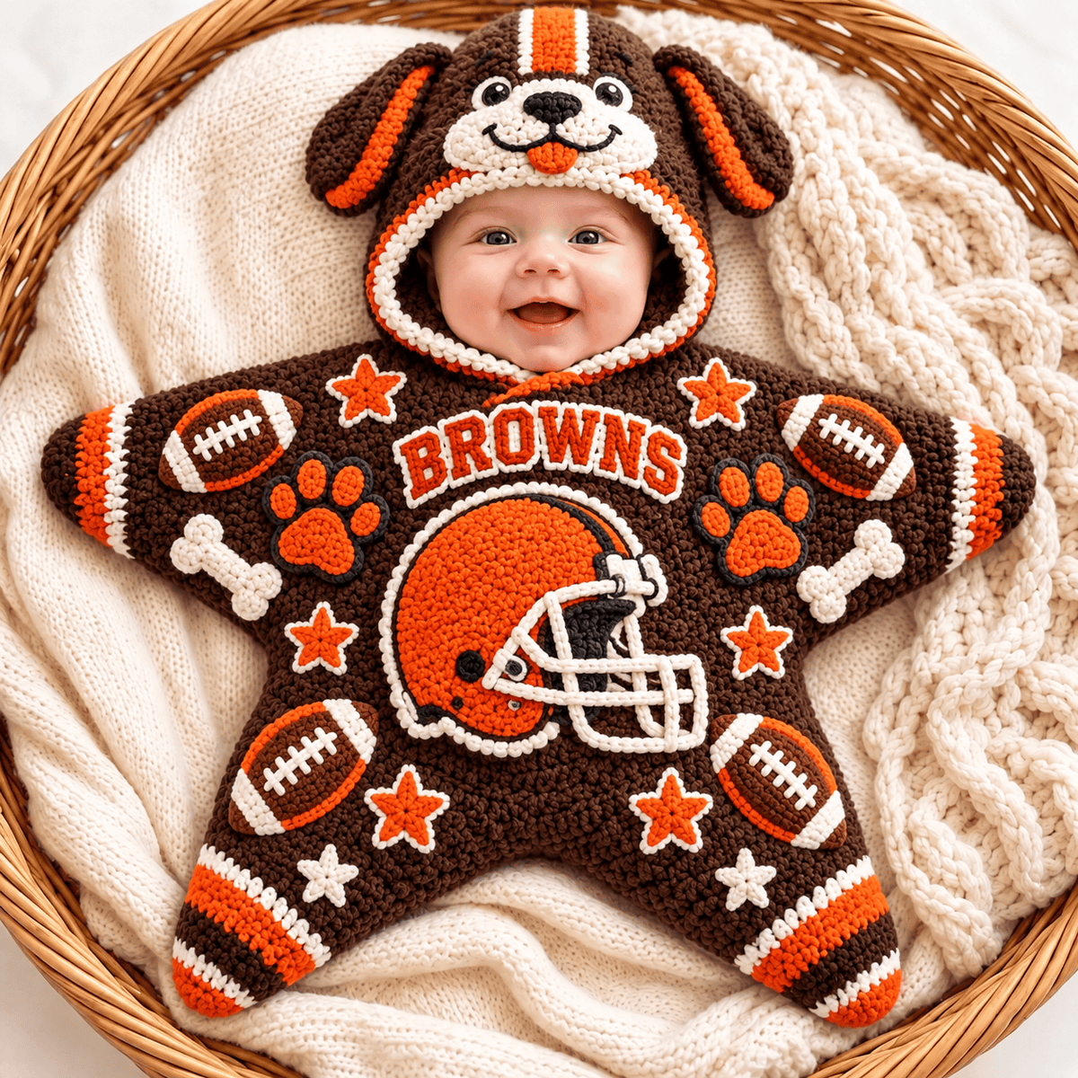 CLVB Crocheted baby romper BMD